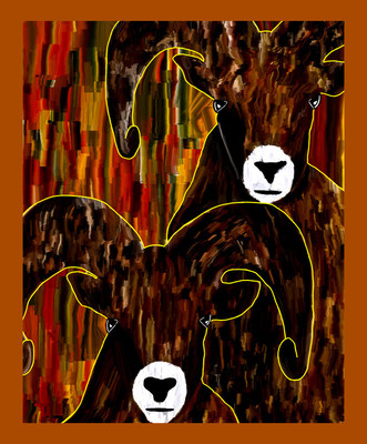 50% OFF on Mountain Ram Canvas Art