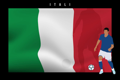 6% OFF on Italy FIFA Flag Photographic Paper
