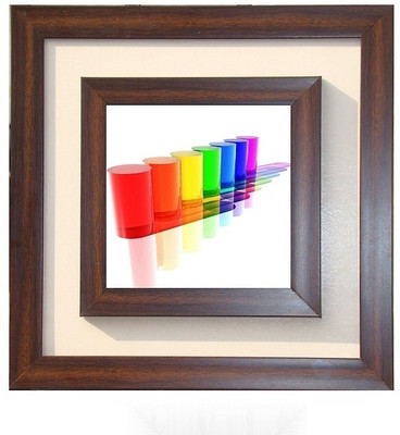 29% OFF on Lila Painting DVL- S- 779 With Wooden Frame Canvas Art