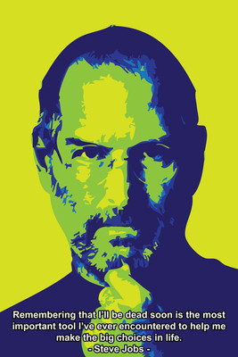 8% OFF on Steve Jobs - Inspiration Paper Print 8% OFF on Steve Jobs - Inspiration Paper Print