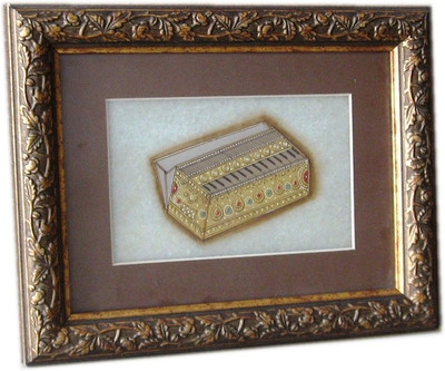 31% OFF on ICB Harmonium painting on marble 3D Poster