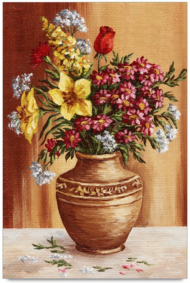 34% OFF on Amy Big Vase Flower Paint 3D Poster 34% OFF on Amy Big Vase Flower Paint 3D Poster