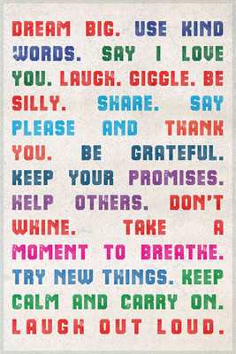 8% OFF on Dream Big - Laugh Out Loud Paper Print