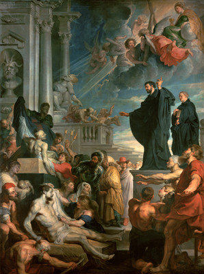 7% OFF on The Miracles of St. Francis Xavier Fine Art Print
