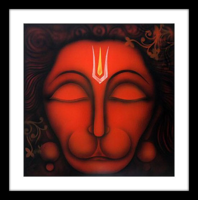 37% OFF on Shri Hanuman Fine Art Print