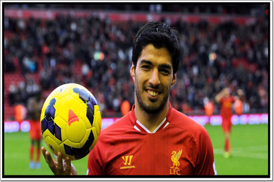 50% OFF on Luis Suarez Poster Paper Print
