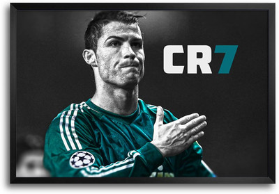 46% OFF on ShopMantra Ronaldo Cr7 Laminated Frame Poster Paper Print 46% OFF on ShopMantra Ronaldo Cr7 Laminated Frame Poster Paper Print