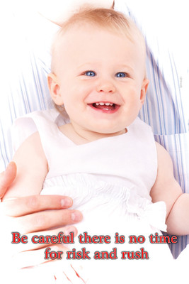 16% OFF on There Is No Time For Risk And Rush Poster Paper Print