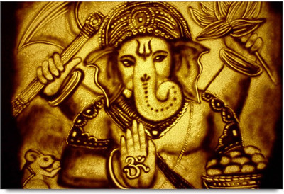 50% OFF on Lord Ganesha Paper Print