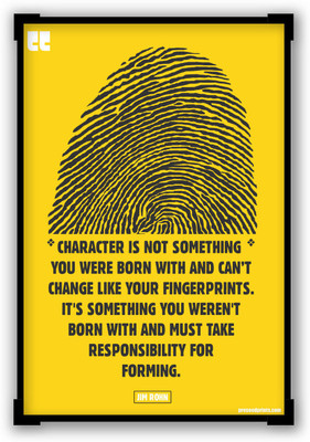 30% OFF on Preseed Prints Take Responsibility Motivational Quote Startup Matte Laminated Framed Poster Paper Print