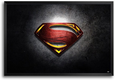 53% OFF on Superman Man Of Steel Logo Fp00004065 Framed Photographic Paper 53% OFF on Superman Man Of Steel Logo Fp00004065 Framed Photographic Paper