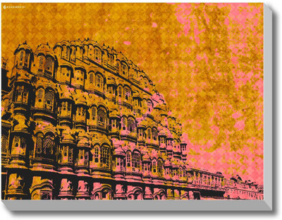Colours of Jaipur (Jaipur 1) Canvas Art