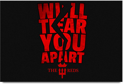 53% OFF on Shopmantra Manchester United The Reds Poster Paper Print