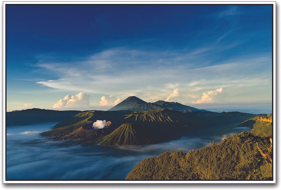 48% OFF on Beautiful Mountain in Fog Paper Print 48% OFF on Beautiful Mountain in Fog Paper Print