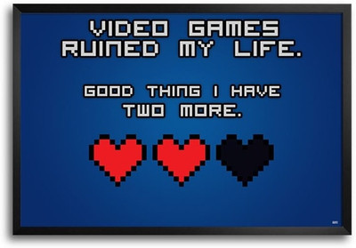 74% OFF on Love For Gaming Fp00004491 Framed Photographic Paper