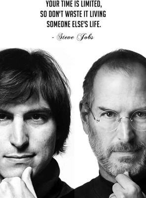 40% OFF on Steve Jobs - Time Is Limited Paper Print 40% OFF on Steve Jobs - Time Is Limited Paper Print