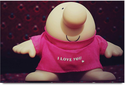 34% OFF on Cute Love For Ever Paper Print