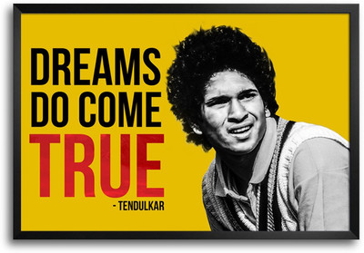 46% OFF on Shopmantra Sachin Dreams Do Come True Paper Print