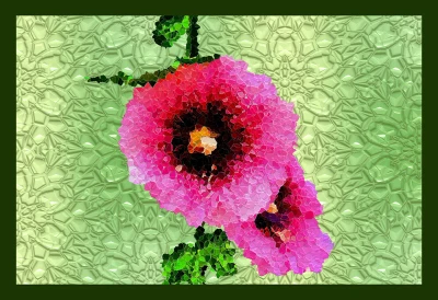 50% OFF on Two Hibiscus Canvas Art