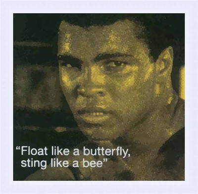 42% OFF on Painting Mantra Framed - Mhd. Ali Quote Paper Print 42% OFF on Painting Mantra Framed - Mhd. Ali Quote Paper Print