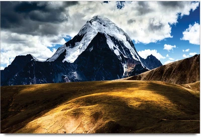 75% OFF on Amy Beautiful Mountain Peak Paper Print 75% OFF on Amy Beautiful Mountain Peak Paper Print