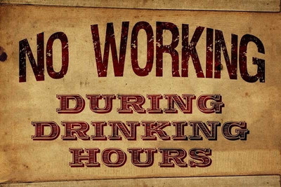 6% OFF on No Working - Brown Paper Print 6% OFF on No Working - Brown Paper Print