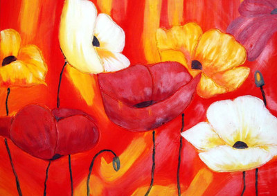 47% OFF on Floral Paper Print