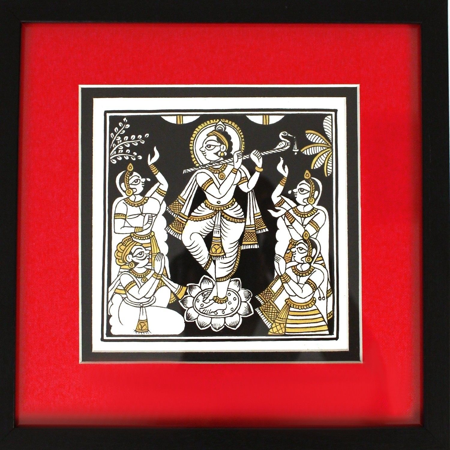 Captivating Krishna Phad Canvas Art