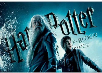 75% OFF on Harry Potter And DumbledorePoster (18 x 12 Inches) by Shopkeeda Paper Print