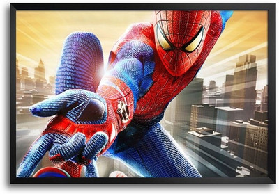 53% OFF on Amazing Spiderman Fp00003772 Framed Photographic Paper