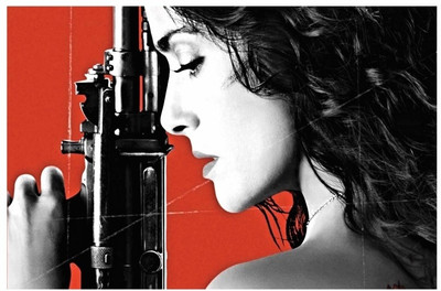 73% OFF on Artmagik Salma Hayek Movie Fine Art Print