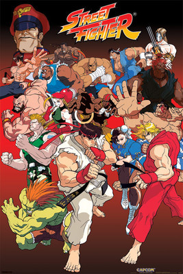 37% OFF on Street Fighter Paper Print 37% OFF on Street Fighter Paper Print