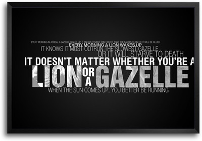 46% OFF on It Doesn't Matter Quote Laminated Framed Paper Print 46% OFF on It Doesn't Matter Quote Laminated Framed Paper Print