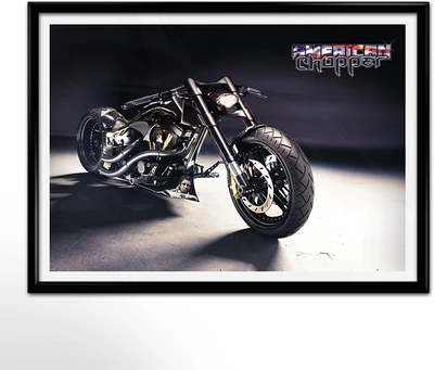70% OFF on American Chopper Paper Print
