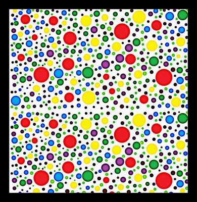 50% OFF on Colours and Droplets Raw Paper Print