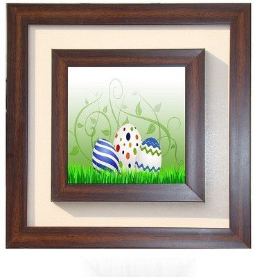 29% OFF on Lila Painting DVL- S- 348 With Wooden Frame Canvas Art