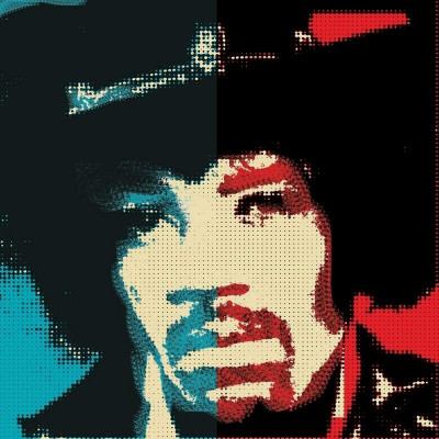 37% OFF on Hendrix Paper Print