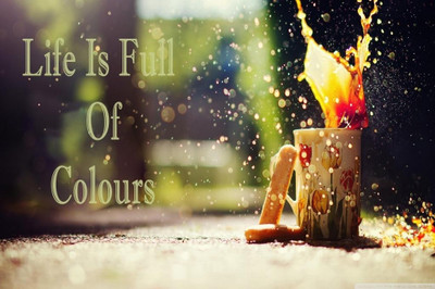 62% OFF on Life Is Full Of Colors Poster Photographic Paper