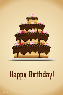 16% OFF on Poster - Delightful Birthday Cake - Yellow Paper Print 16% OFF on Poster - Delightful Birthday Cake - Yellow Paper Print