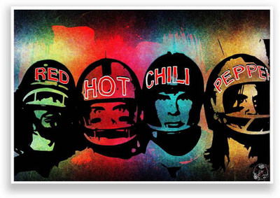37% OFF on PosterGuy Red Hot Chili peppers Music Legends and Bands Poster Paper Print