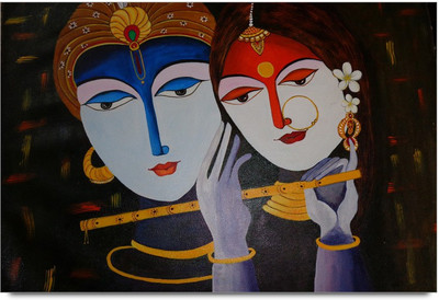 53% OFF on Krishna & Radha Modern Artwork Laminated Poster Paper Print 53% OFF on Krishna & Radha Modern Artwork Laminated Poster Paper Print