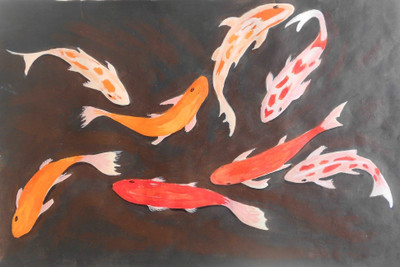 82% OFF on Feng Shui Koi Fish Painting Canvas Art 82% OFF on Feng Shui Koi Fish Painting Canvas Art