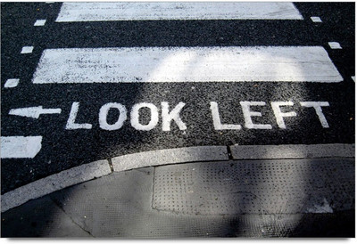 75% OFF on Amy Look Left Zebra Crossing 3D Poster