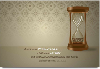 62% OFF on Quote Of Pressistance Effort Paper Print