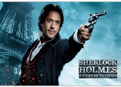 37% OFF on Sherlock HolmesPoster (18 x 12 Inches) by Shopkeeda Paper Print