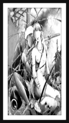 37% OFF on Love Theme Painting Fine Art Print