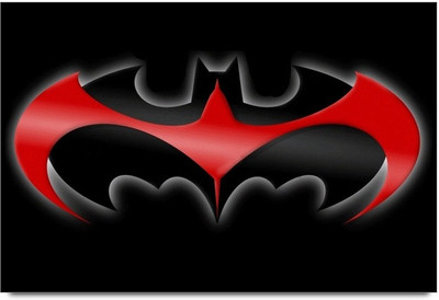 34% OFF on Amy Red and Black Batman Logo 3D Poster 34% OFF on Amy Red and Black Batman Logo 3D Poster