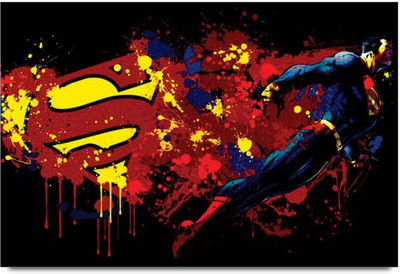 34% OFF on Amy Super Man Super Hero 3D Poster