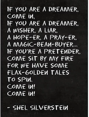 Invitation By Shel Silverstein - Chalkboard Art 12