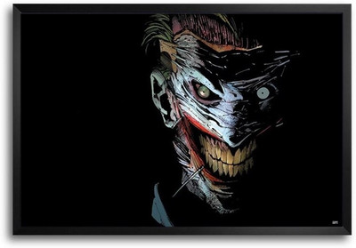 53% OFF on Joker Face Fp00003729 Framed Photographic Paper